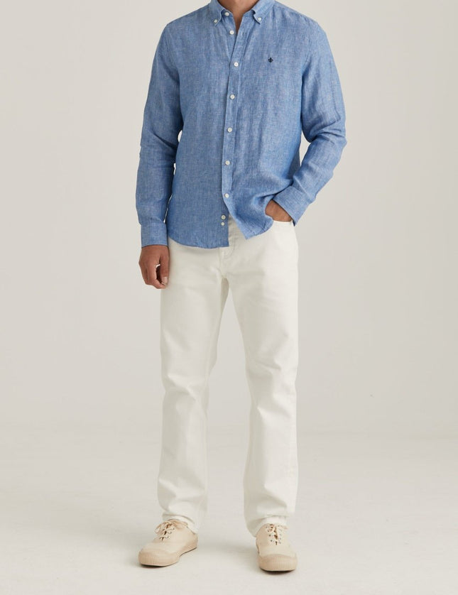 Morris Stockholm Douglas Linen Shirt - Mandy