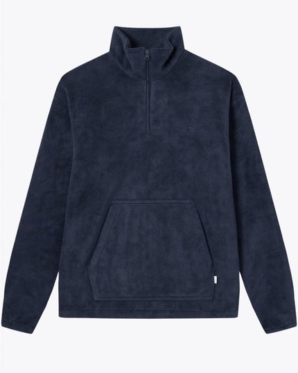 Les Deux Duke fleece halfzip sweatshirt - Mandy