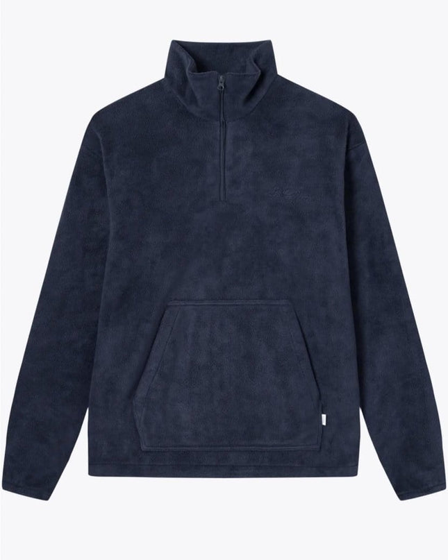 Les Deux Duke fleece halfzip sweatshirt - Mandy