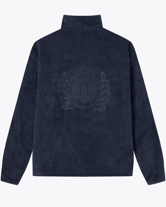 Les Deux Duke fleece halfzip sweatshirt - Mandy