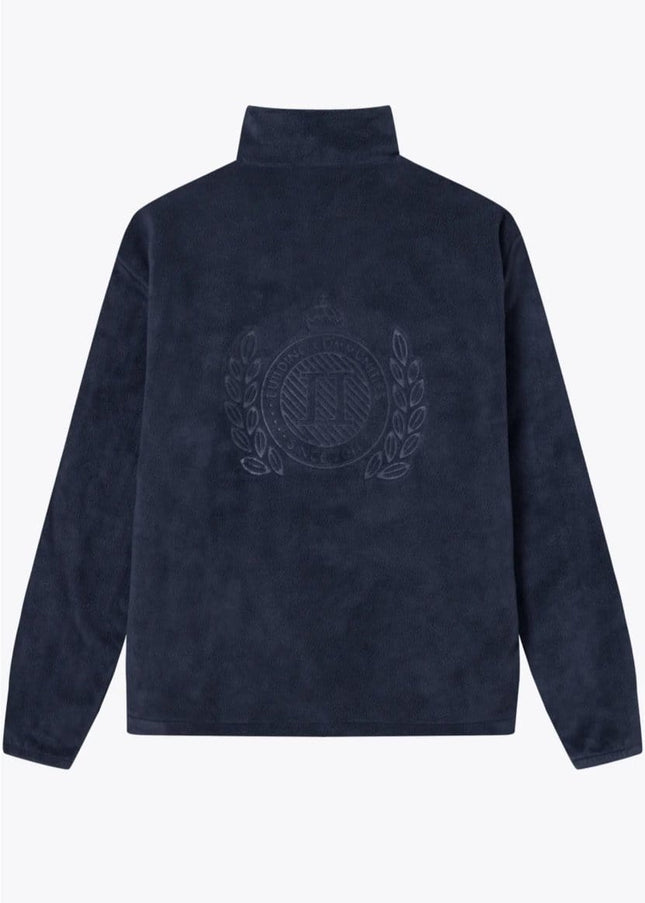 Les Deux Duke fleece halfzip sweatshirt - Mandy