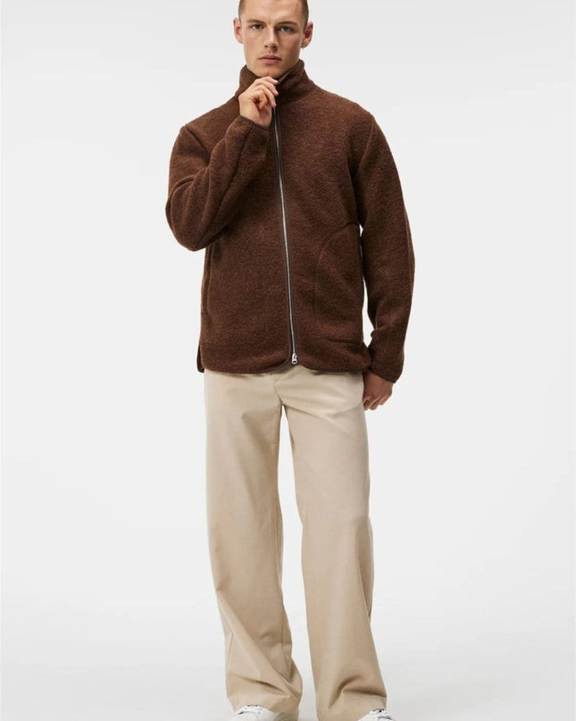 J.Lindeberg Dustin Wool Fleece Jacket - Mandy