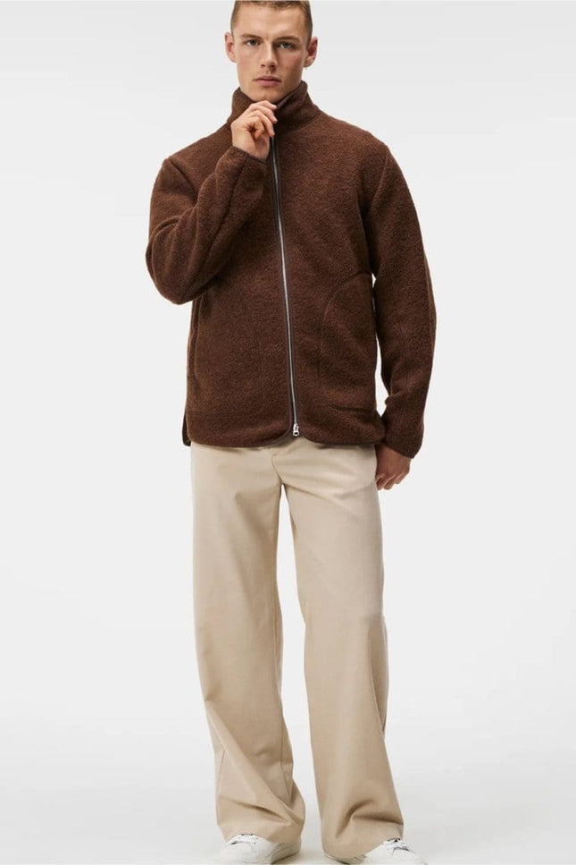 J.Lindeberg Dustin Wool Fleece Jacket - Mandy