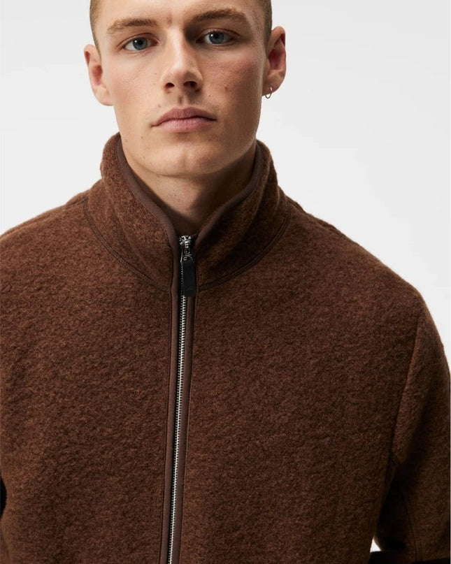 J.Lindeberg Dustin Wool Fleece Jacket - Mandy