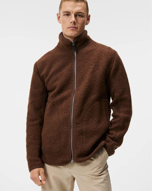 J.Lindeberg Dustin Wool Fleece Jacket - Mandy