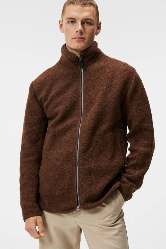 J.Lindeberg Dustin Wool Fleece Jacket - Mandy