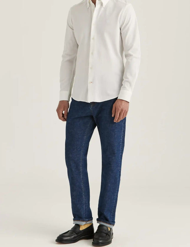 Morris Stockholm Eddie Pique Shirt - Mandy