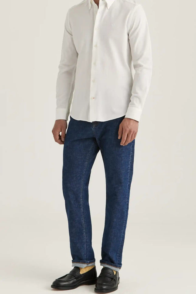 Morris Stockholm Eddie Pique Shirt - Mandy