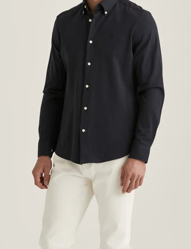 Morris Stockholm Eddie Pique Shirt - Mandy