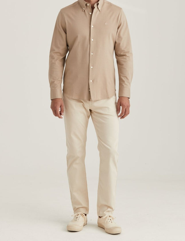 Morris Stockholm Eddie Pique Shirt - Mandy