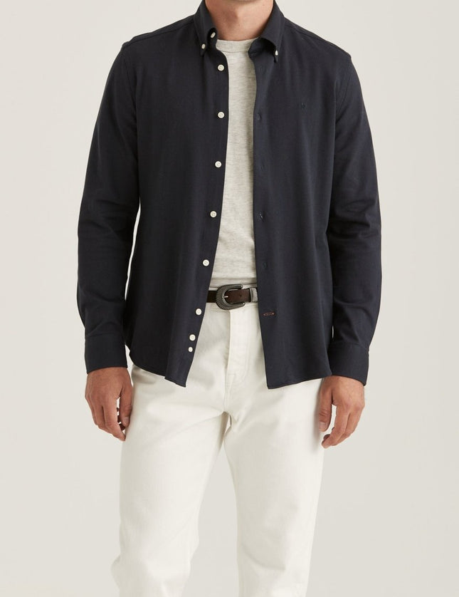 Morris Stockholm Eddie pique shirt - Mandy