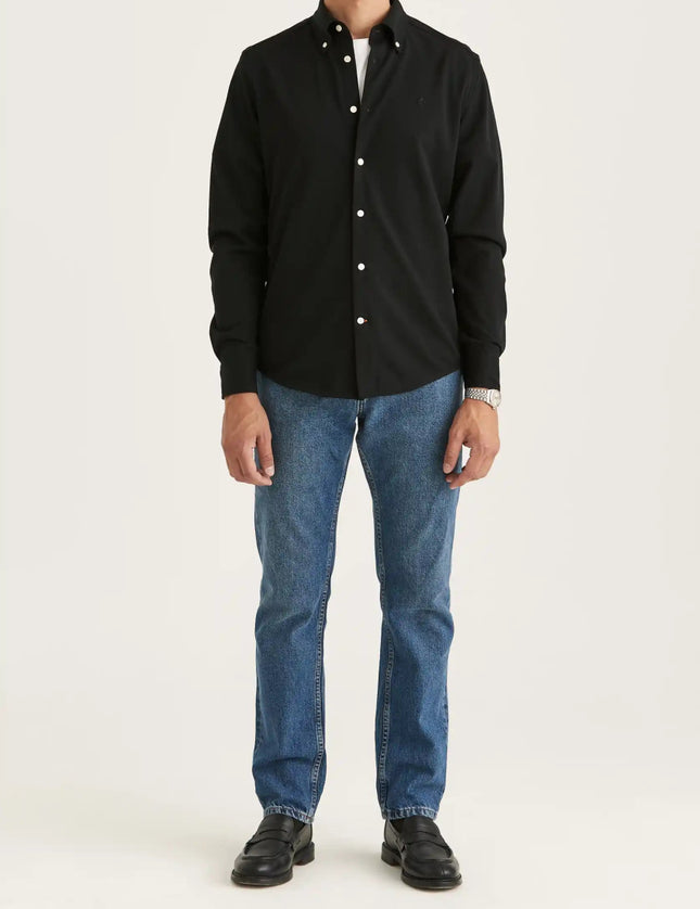 Morris Stockholm Eddie Pique Shirt - Mandy