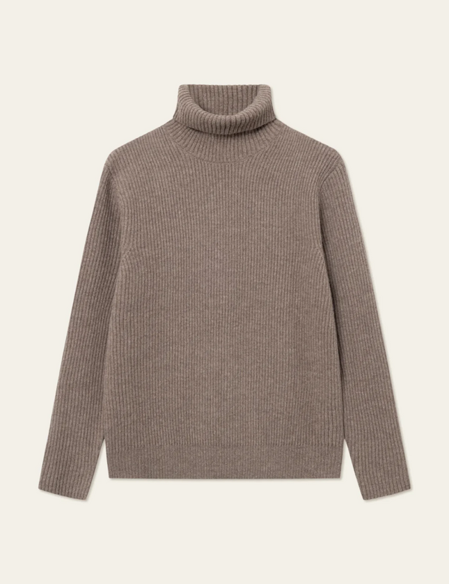 Les Deux Eddie Wool Rib Rollneck - Mandy