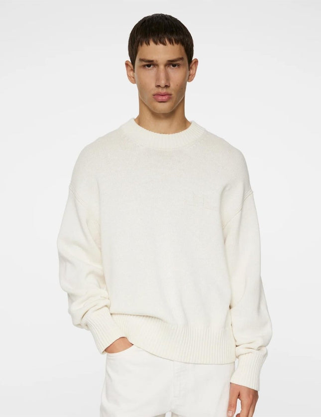 J.Lindeberg Eddy Cotton Wool Crew Neck - Mandy