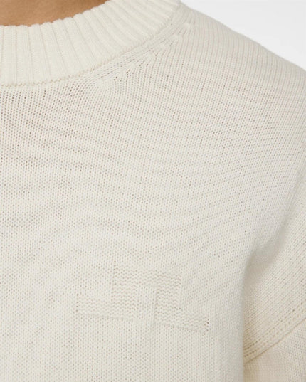 J.Lindeberg Eddy Cotton Wool Crew Neck - Mandy