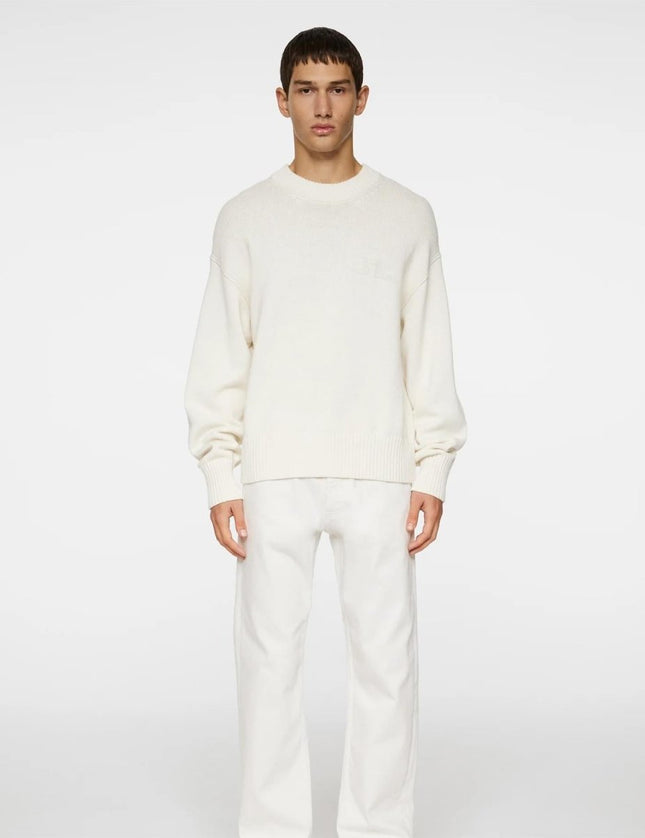 J.Lindeberg Eddy Cotton Wool Crew Neck - Mandy