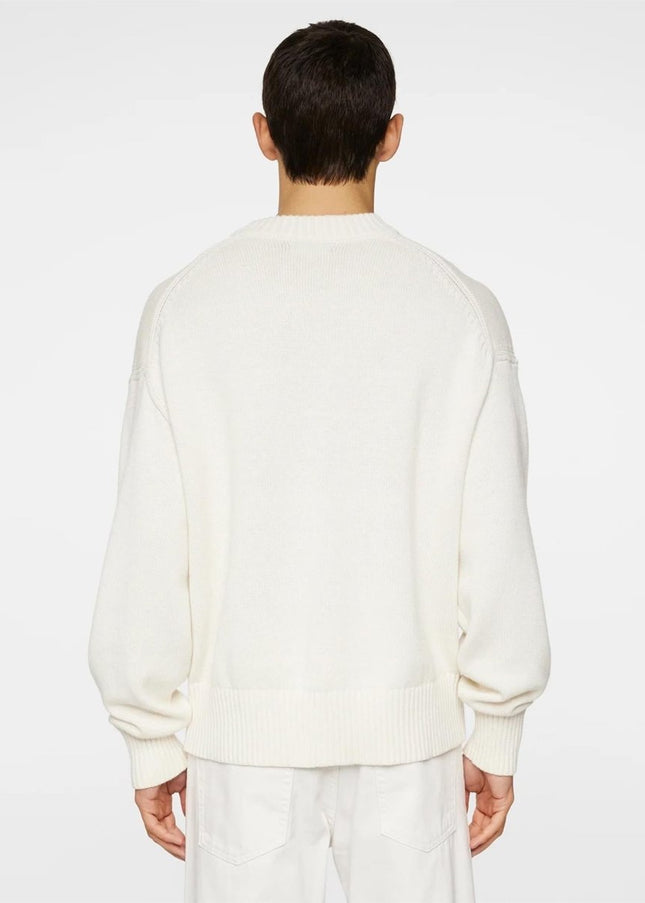 J.Lindeberg Eddy Cotton Wool Crew Neck - Mandy