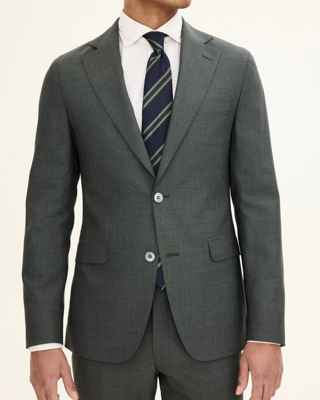 Oscar Jacobson Ego Slim Fit Sharkskin Blazer - Mandy