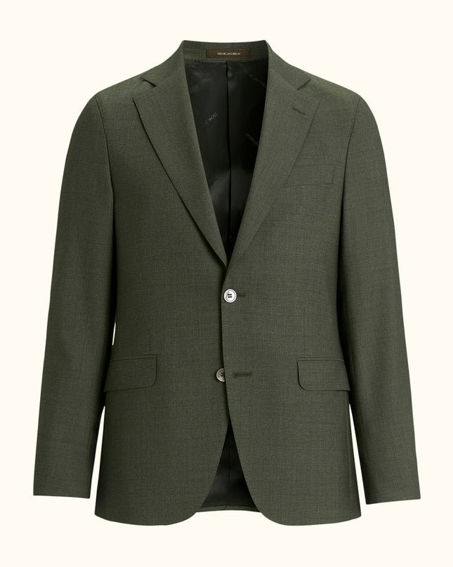 Oscar Jacobson Ego Slim Fit Sharkskin Blazer - Mandy