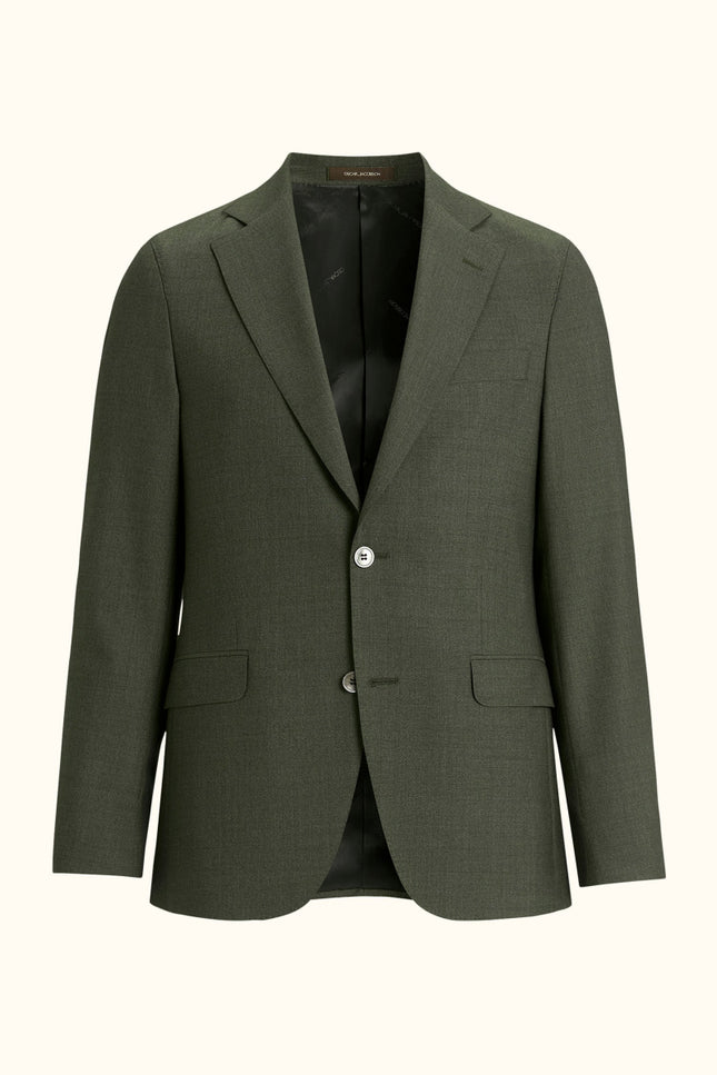 Oscar Jacobson Ego Slim Fit Sharkskin Blazer - Mandy