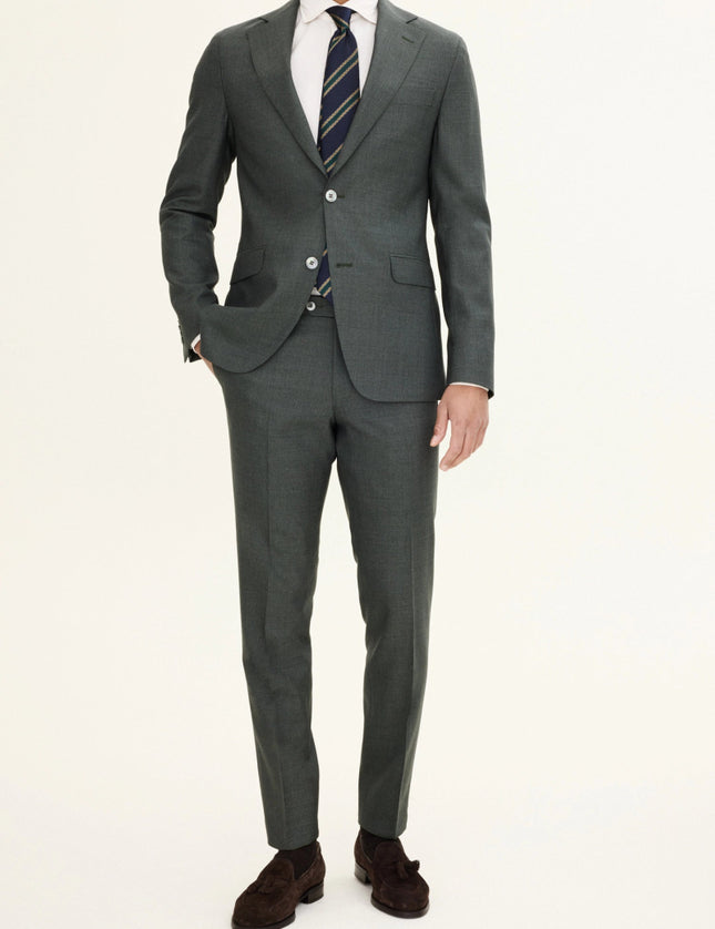 Oscar Jacobson Ego Slim Fit Sharkskin Blazer - Mandy