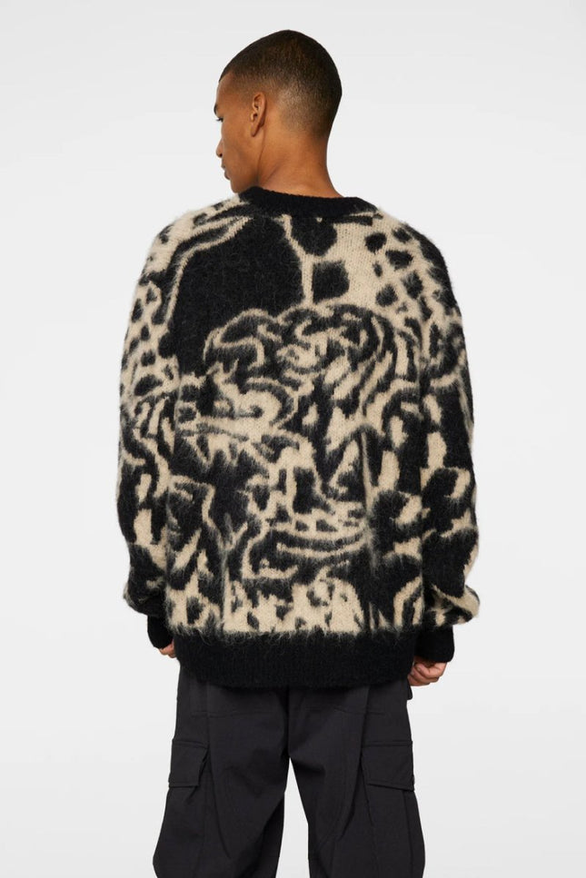 J.Lindeberg Falkor Jacquard Knit Sweater - Mandy