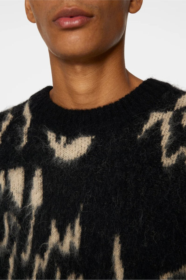 J.Lindeberg Falkor Jacquard Knit Sweater - Mandy