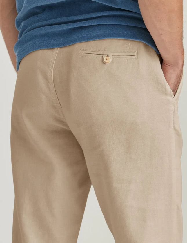 Morris Stockholm Fenix Linen Trousers - Mandy