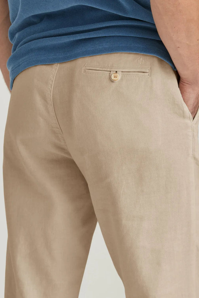 Morris Stockholm Fenix Linen Trousers - Mandy