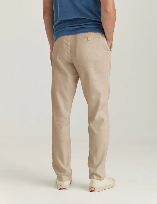 Morris Stockholm Fenix Linen Trousers - Mandy