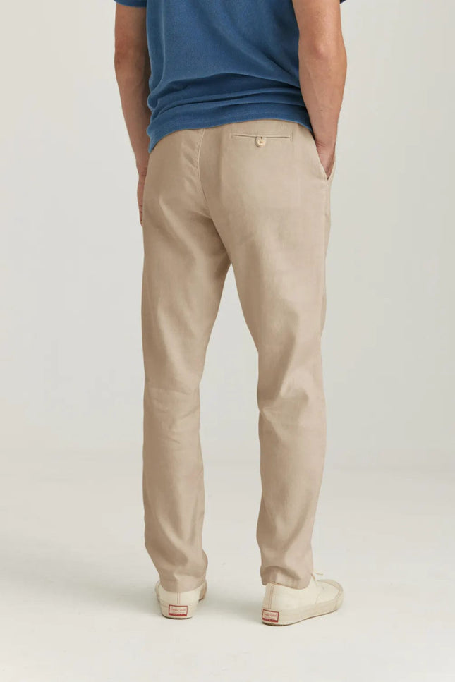 Morris Stockholm Fenix Linen Trousers - Mandy