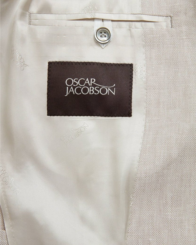 Oscar Jacobson Ferry Regular Fit Linblazer - Mandy