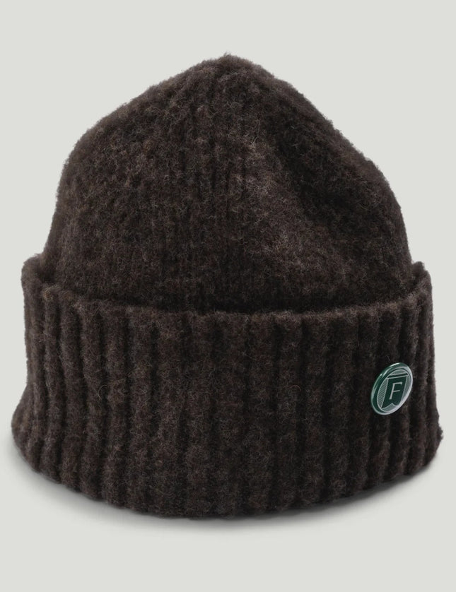 Fishtail Fishtail Shaggy Beanie - Brown - Mandy