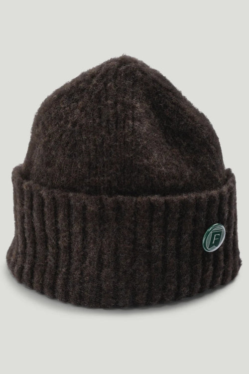 Fishtail Fishtail Shaggy Beanie - Brown - Mandy