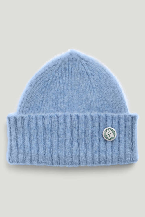 Fishtail Fishtail Shaggy Beanie - Sky - Mandy