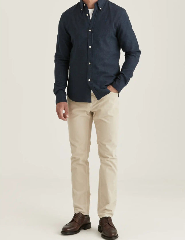 Morris Stockholm Flannel Donegal - Slim - Mandy