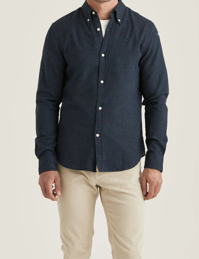 Morris Stockholm Flannel Donegal - Slim - Mandy