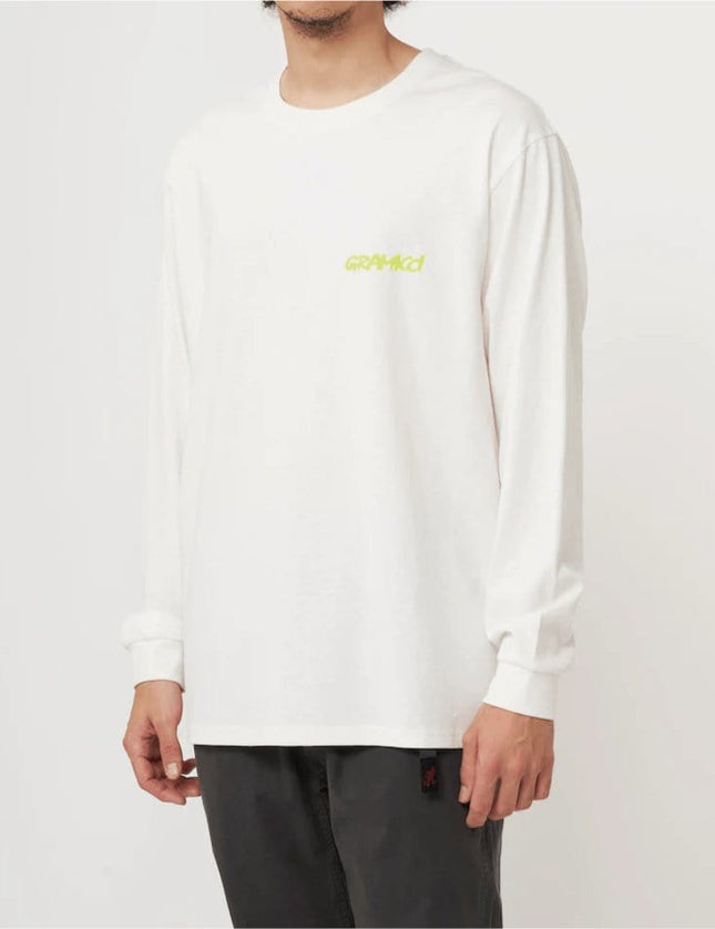 Gramicci Footprints l/s tee - Mandy