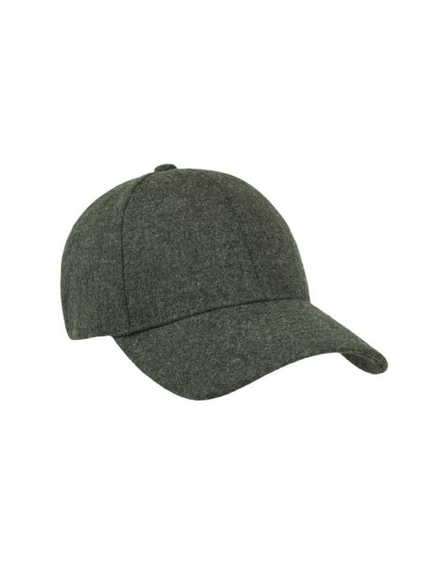 Varsity Headwear Forest green wool caps - Mandy