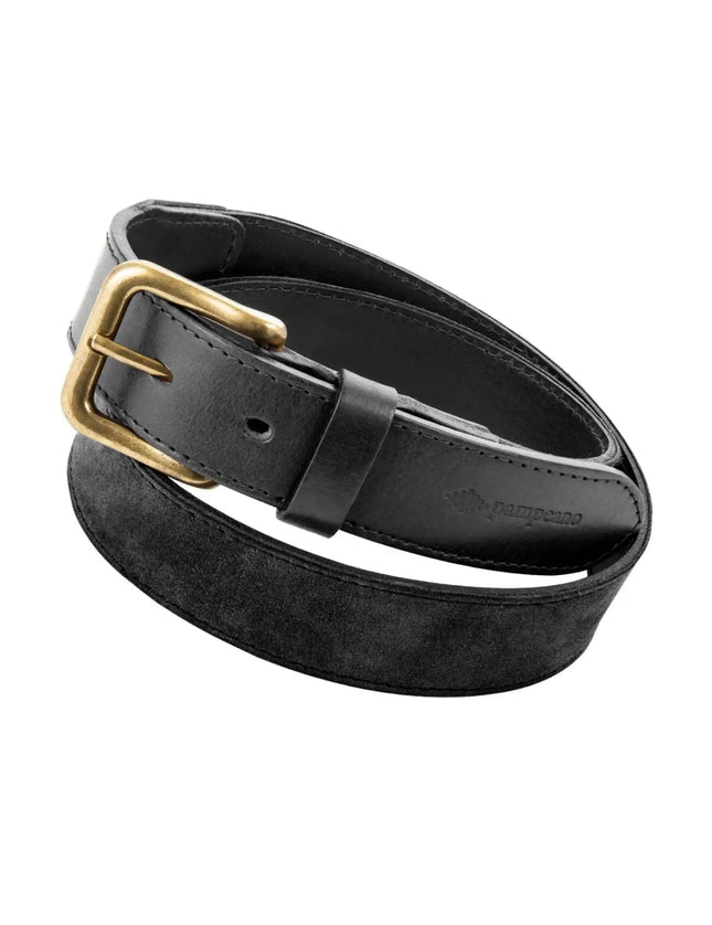 Pampeano Gamuza Pampeano Belt - Black Suede - Mandy