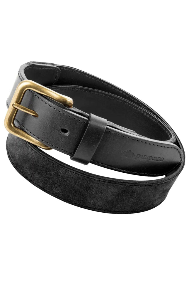 Pampeano Gamuza Pampeano Belt - Black Suede - Mandy