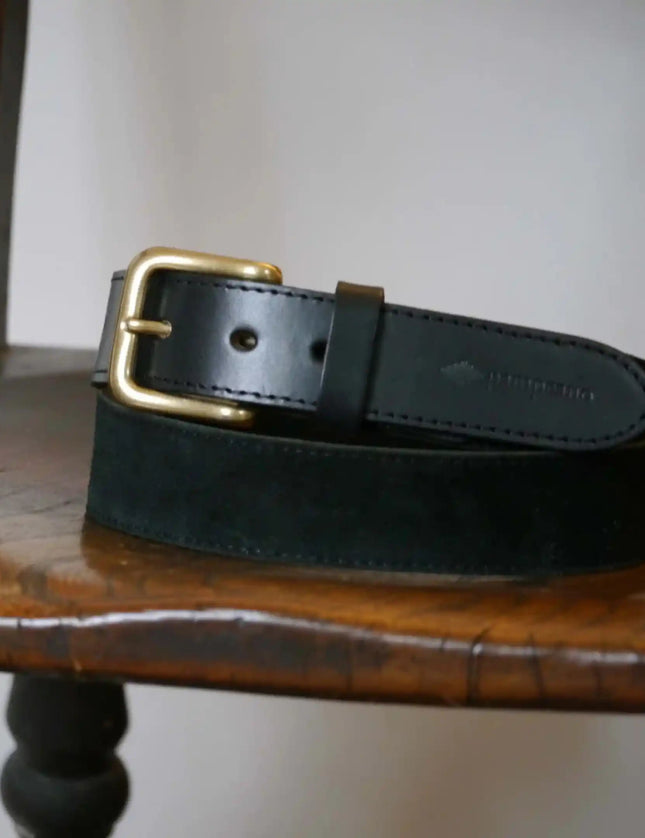 Pampeano Gamuza Pampeano Belt - Black Suede - Mandy