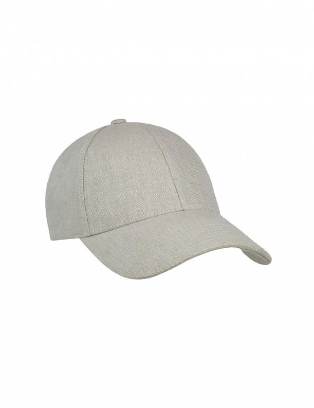 Varsity Headwear Hampton Beige Linen - Mandy