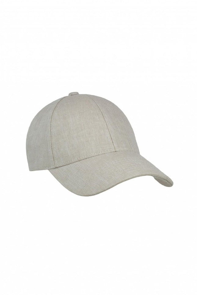 Varsity Headwear Hampton Beige Linen - Mandy