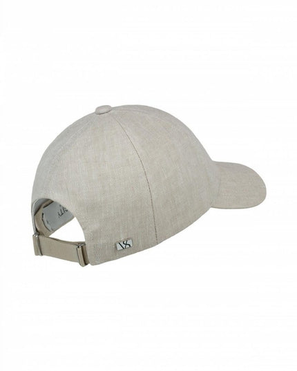 Varsity Headwear Hampton Beige Linen - Mandy