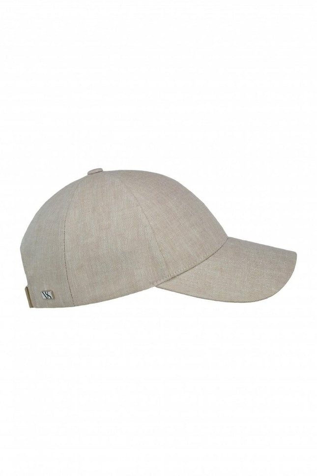 Varsity Headwear Hampton Beige Linen - Mandy