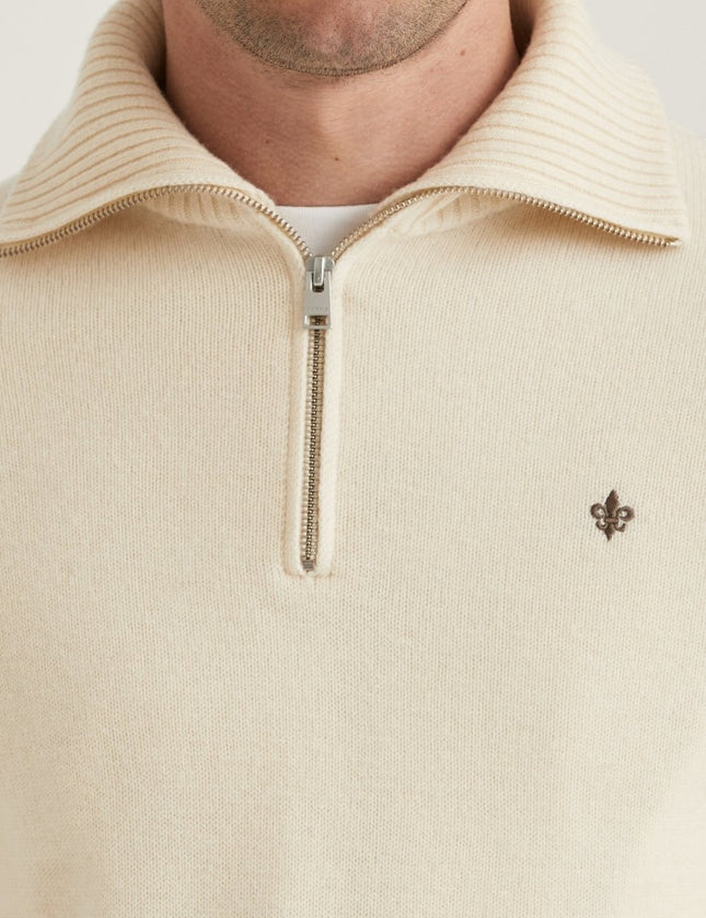 Morris Stockholm Hertford Half Zip - Mandy