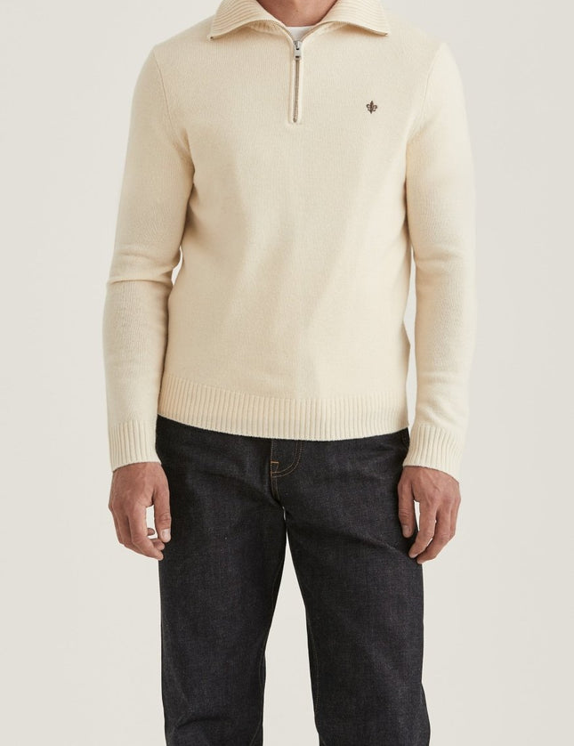 Morris Stockholm Hertford Half Zip - Mandy