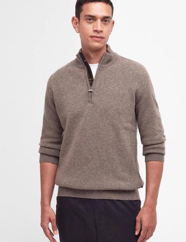 Barbour Holden Half Zip Sweater - Mandy