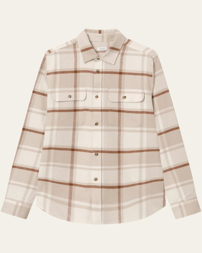 Les Deux Joseph Check Overshirt - Mandy